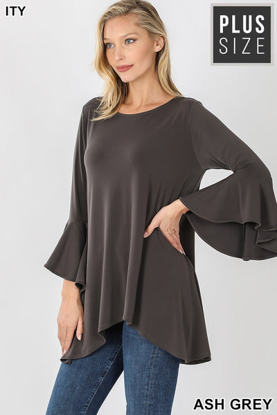 Ity Bell Sleeve Top (Plus)