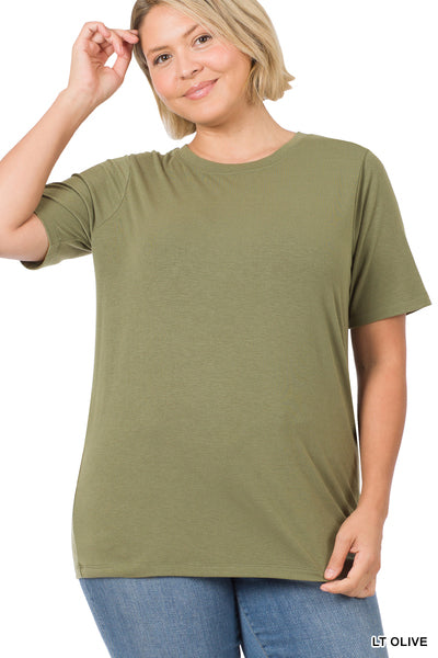 Carlie Top -  Olive   S-3X