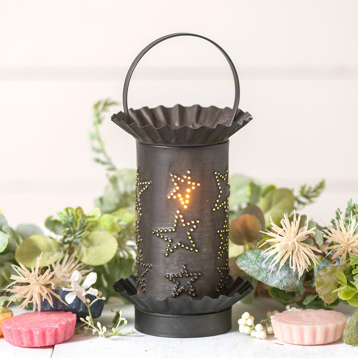 Wax Warmer with Country Star in Kettle Black