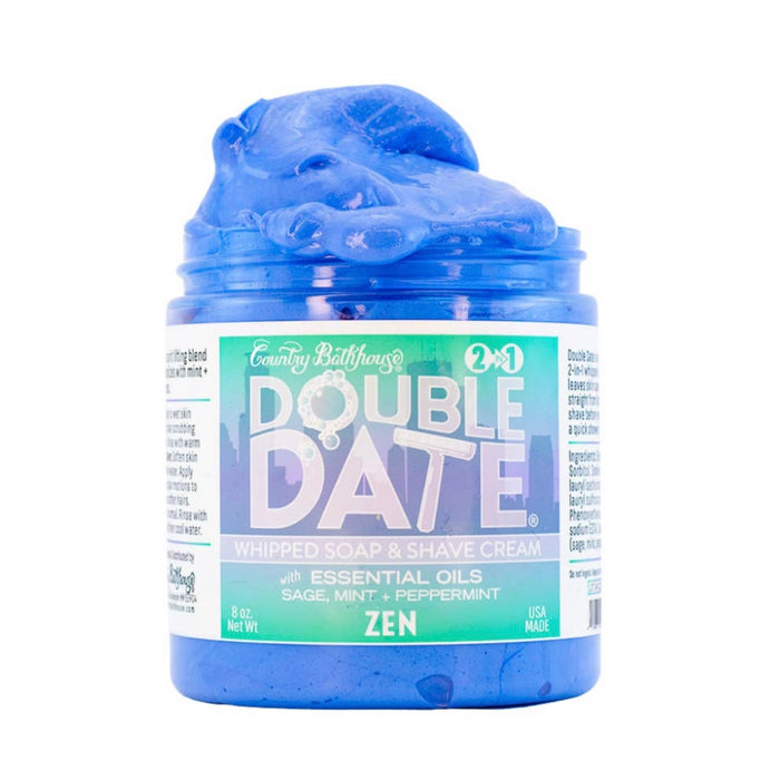 Double Date Whipped Soap and Shave “Zen”