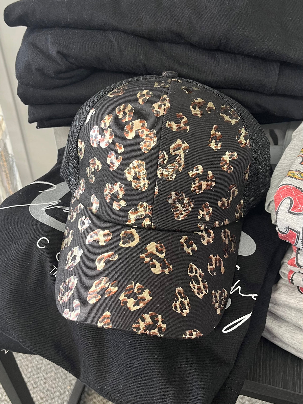 Alex Leopard Hat