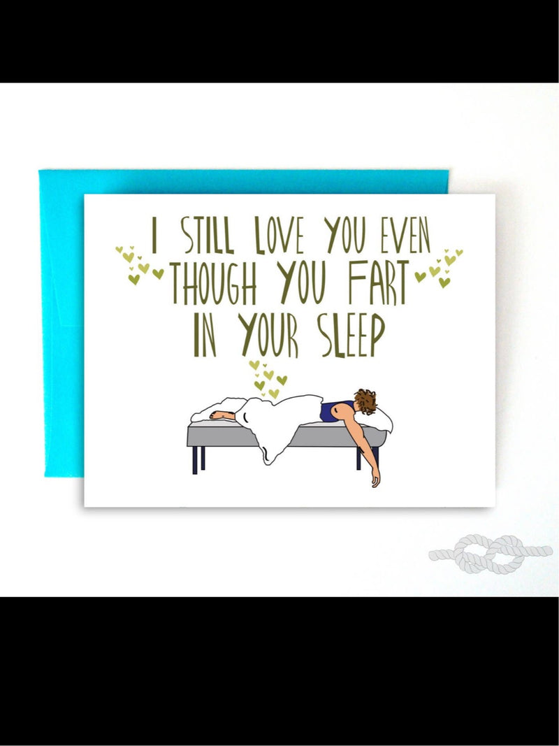 Fart in Your Sleep Card