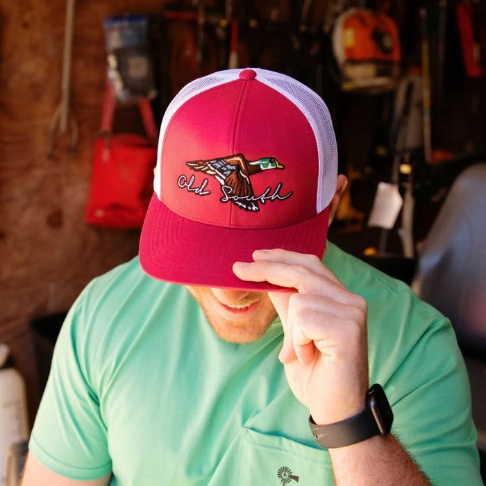 Old South Flying Wood Duck Trucker Hat