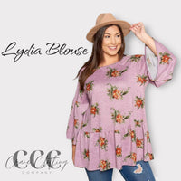 Lydia Blouse - Mauve