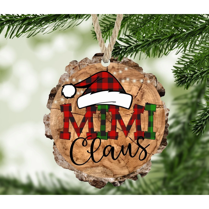 Mimi Clause Christmas Ornament