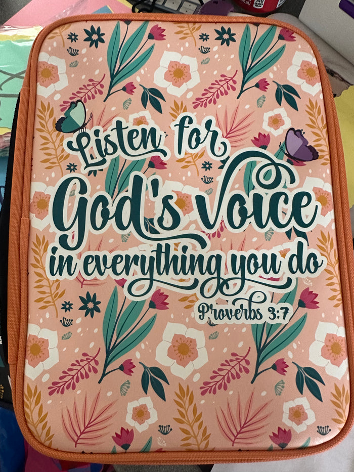 Listen for Gods Voice Bible Cover