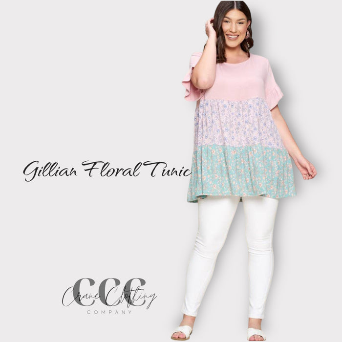 Gillian Curvy Tiered Babydoll Tunic