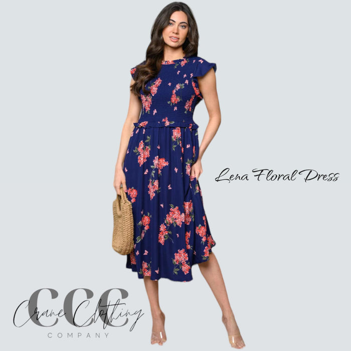 Lena Floral Dress
