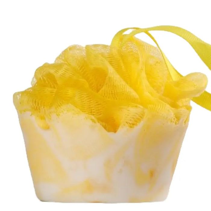 Pineapple Whip Soap N Puff