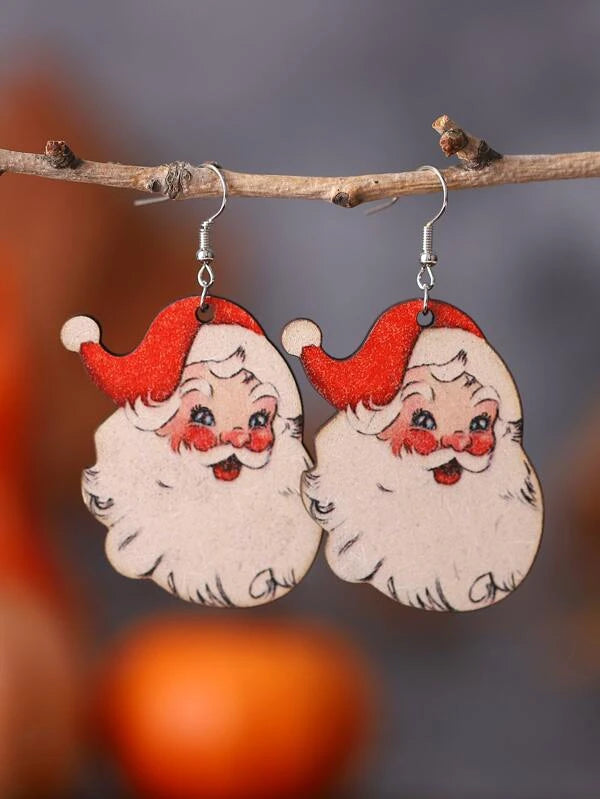 Santa Earrings