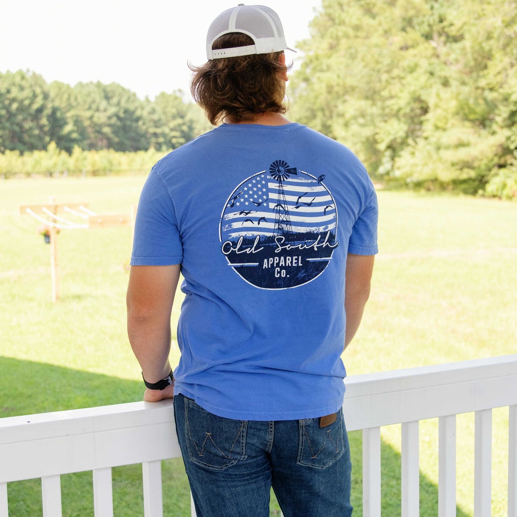 Old South Windmill Flag Short Sleeve